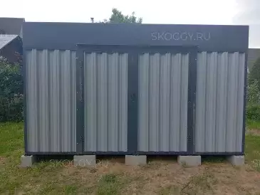 Хозблок SKOGGY: от знакомства с производством до установки за 3 часа в СНТ Озерецкое 