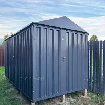 Хозблок 4×2,16 м  индивидуальное решение для загородного участка в г.о. Истра