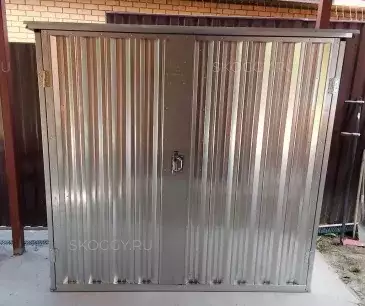 Дровница для хранения 2,2×1 м: быстрый монтаж на бетонное основание в  деревню Поповка