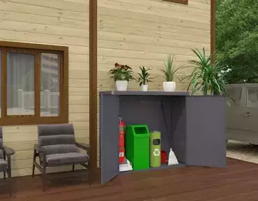 Уличный шкаф для вещей SKOGGY